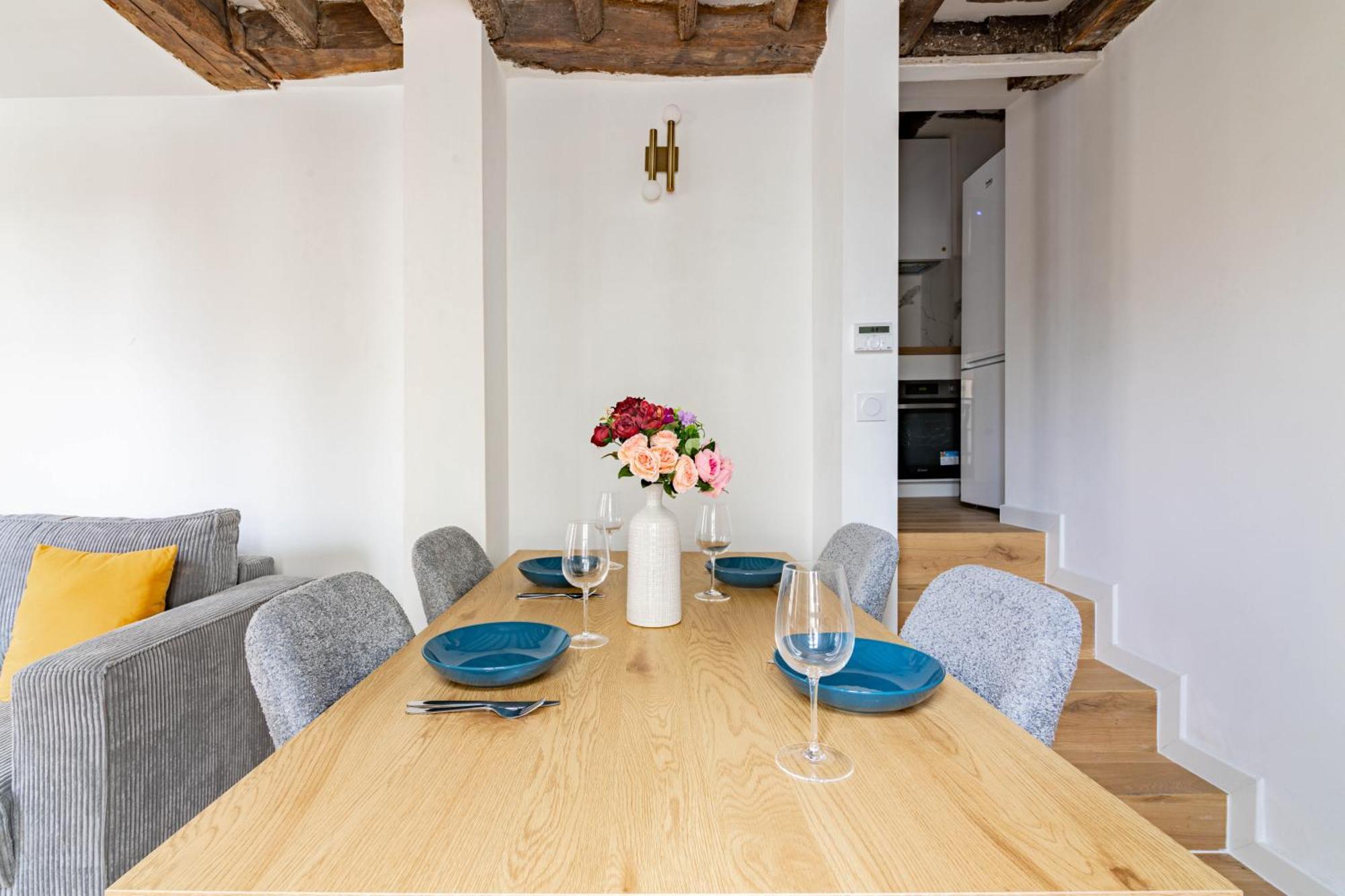 Appartement Quartier Fontaine Chatelet Les Halles Free Netflix Paris Eksteriør bilde
