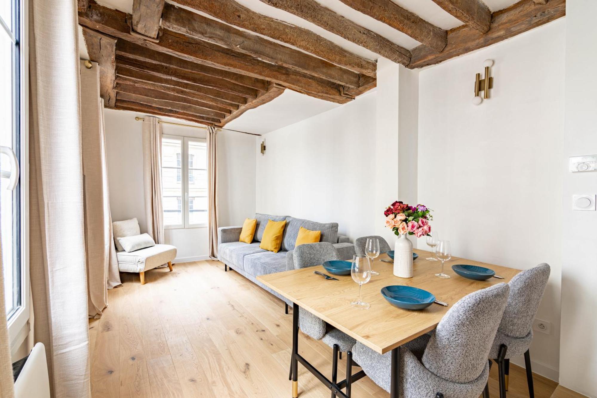 Appartement Quartier Fontaine Chatelet Les Halles Free Netflix Paris Eksteriør bilde