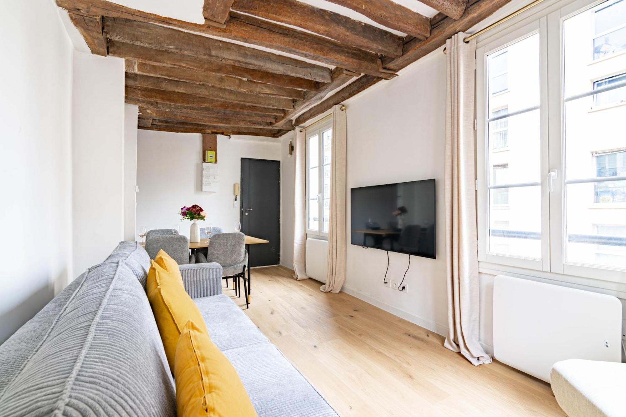 Appartement Quartier Fontaine Chatelet Les Halles Free Netflix Paris Eksteriør bilde