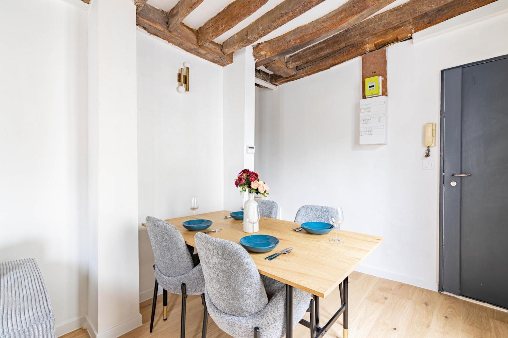 Appartement Quartier Fontaine Chatelet Les Halles Free Netflix Paris Eksteriør bilde