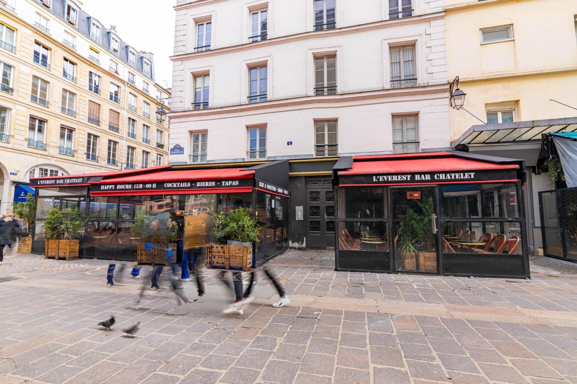 Appartement Quartier Fontaine Chatelet Les Halles Free Netflix Paris Eksteriør bilde